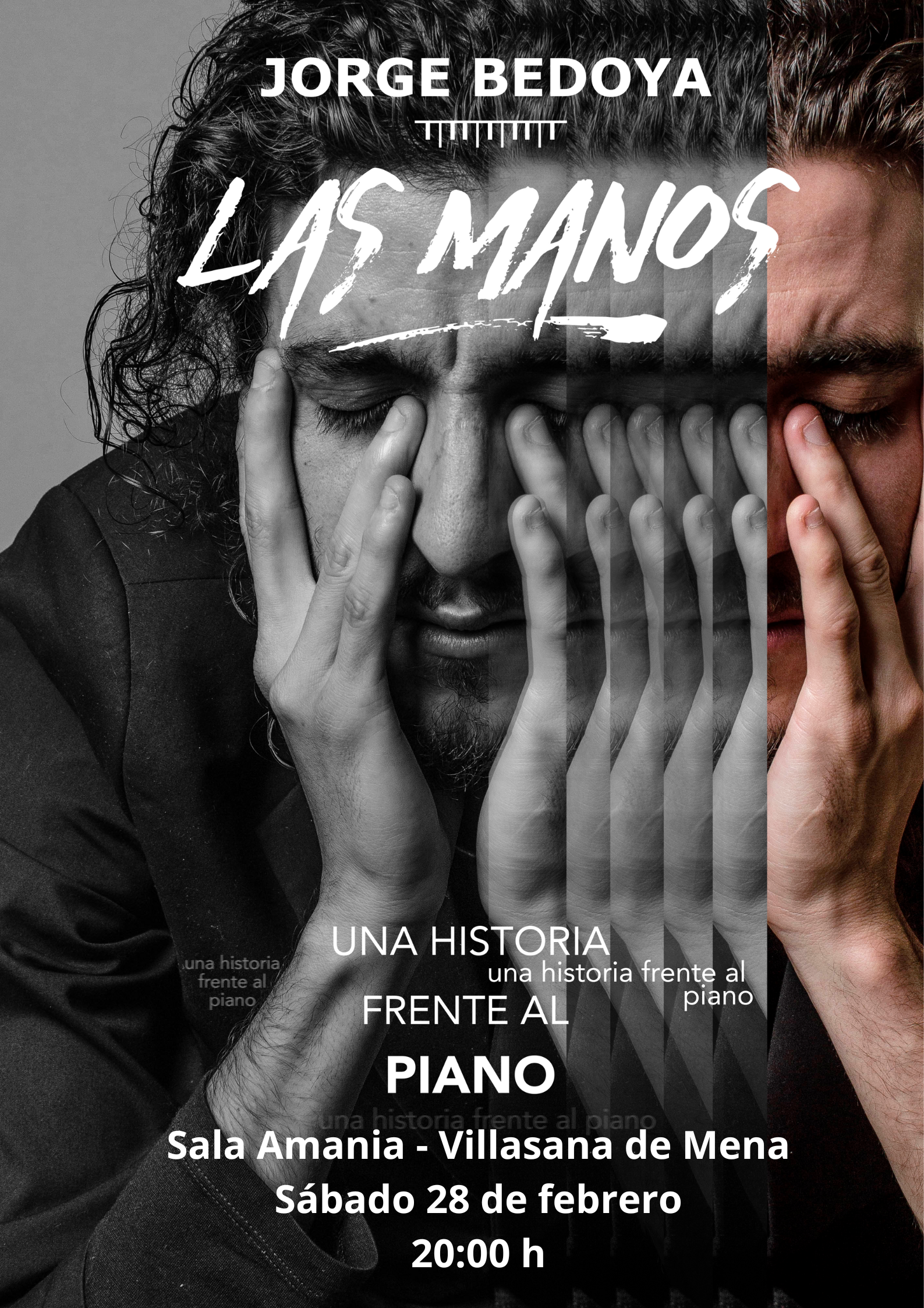 Espectáculo músico – teatral  Jorge Bedoya  Las manos
