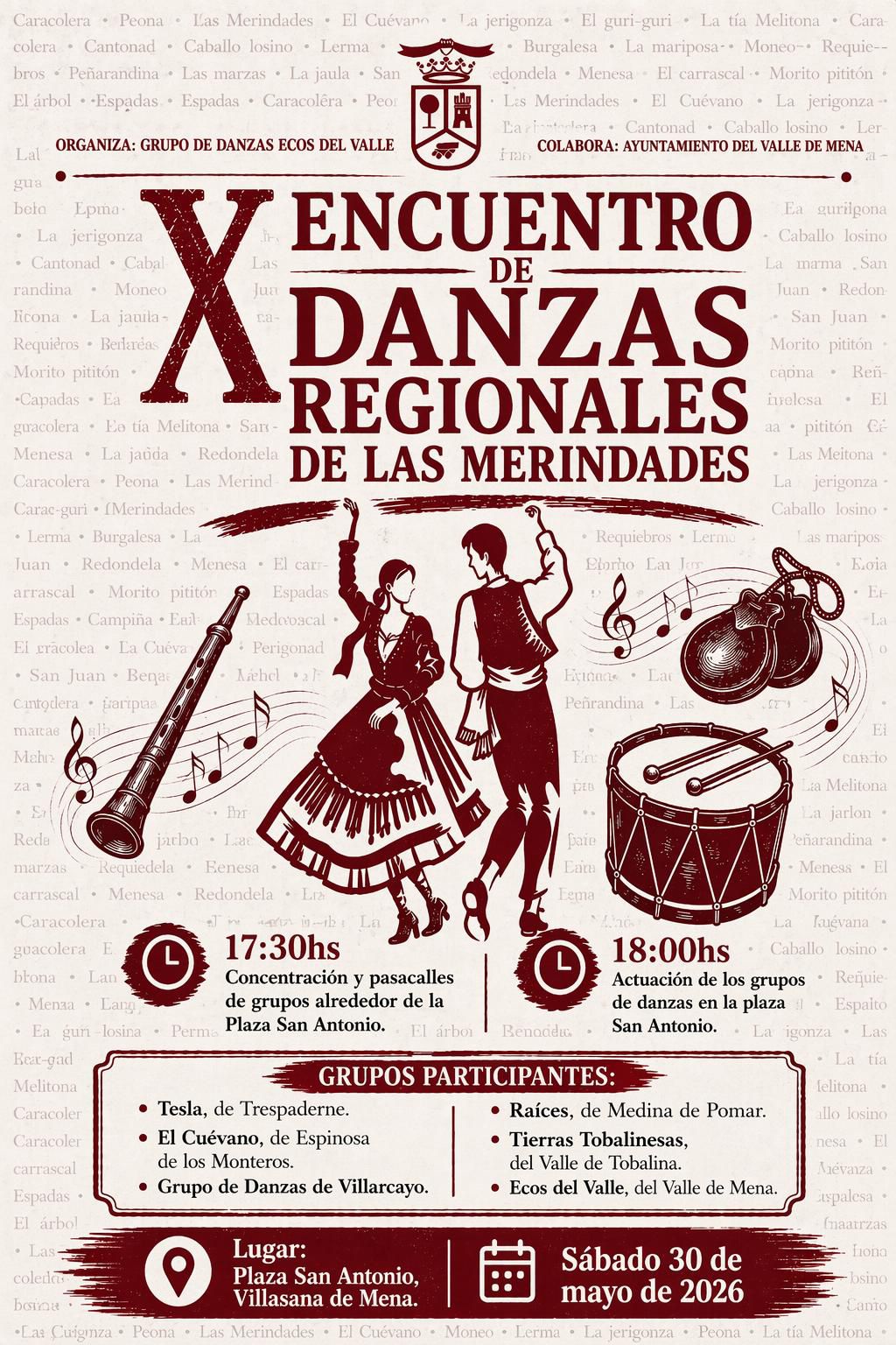 X Encuentro de Danzas Regionales de Las Merindades